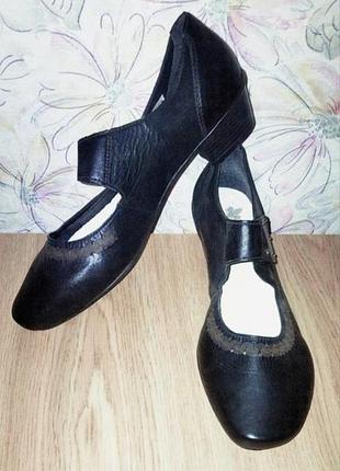 Туфли кожаные rieker