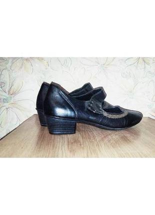 Туфли кожаные rieker 2
