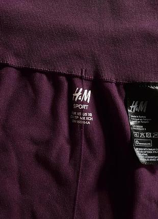 Велосипедки фіолетові h&m 3
