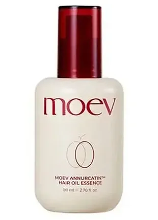 Олія-сироватка для відновлення та живлення тонкого волосся moev annurcatin hair oil essence 80 мл