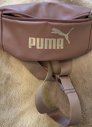 Бананка жіноча puma core up waistbag рожева