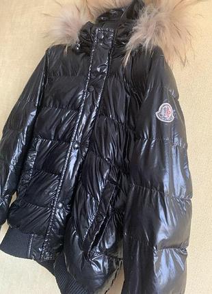 Оригінальний пуховик moncler теплий зимовий