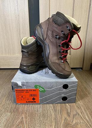 Треккинговые, тактические ботинки lowa renegade 10023x mid