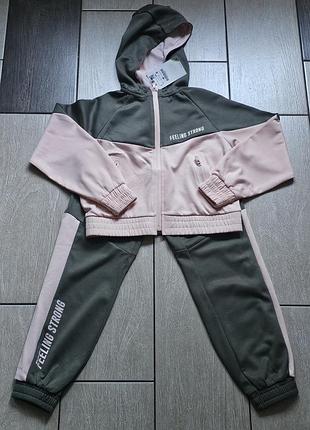 Костюм спортивний+футболка для дівчинки zara.
