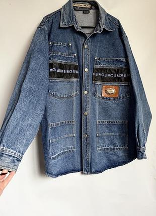 Вінтажна американська джинсова куртка 90х років raco jeans