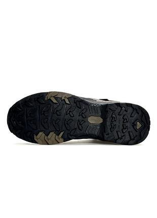 ❄️ salomon x ultra 4 mid fur black brown 7