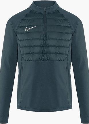 Оригінальна спортивна кофта nike therma-fit academy winter warrior 1/4 zip (розмір l)