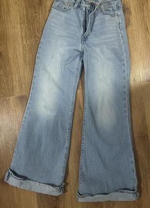 Жіночі джинси levi’s кльош блакитні