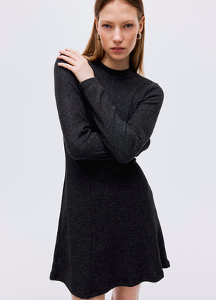 Платье вязаное женское h&amp;m размер м