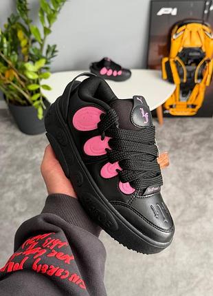 Жіночі кросівки puma x lamelo lafrance black pink🖤🩷