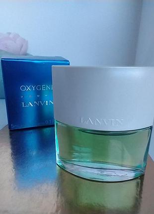 Lanvin homme oxygene homme 5 мл оригінал