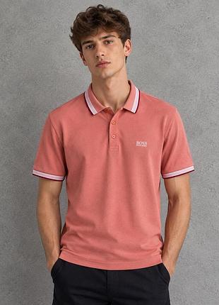 Футболка поло hugo boss orange