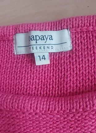 Вязаний светр papaya 14 m-l 2