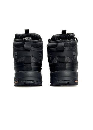❄️ the north face x soukuu glenclyffe fur black dark grey 5
