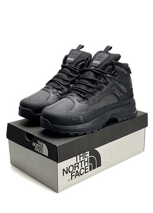 ❄️ the north face x soukuu glenclyffe fur black dark grey 2