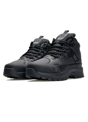 ❄️ the north face x soukuu glenclyffe fur black dark grey 4