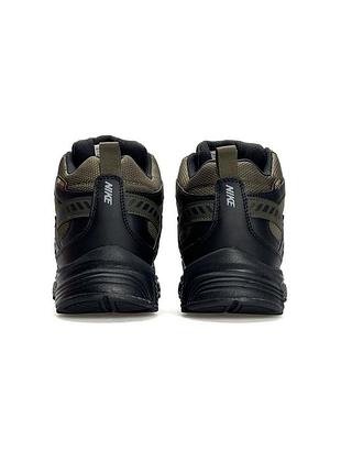 ❄️ nike initiator high fur khaki black 5
