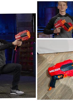Мега нерф mega nerf tri- break оригинал бластер