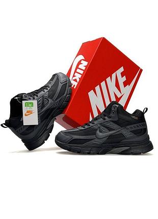 ❄️ nike initiator high fur black grey