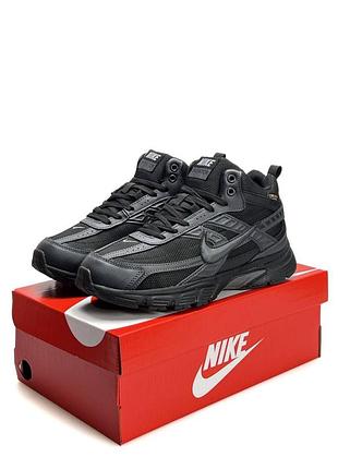 ❄️ nike initiator high fur black grey 2
