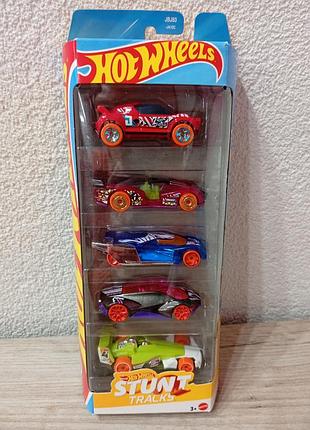 Набір машинок hot wheels stunt tracks