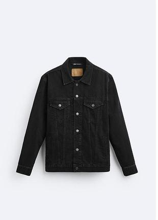 Чоловіча джинсова куртка zara