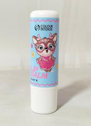 Дитячий бальзам для губ colour intense sabina vitamin a малина с перломутром 5г.