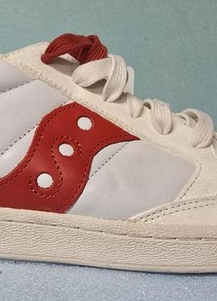 Мужские кожаные кроссовки saucony jazz court оригинал 42.5 р. 27 см sample