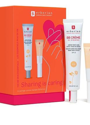 Erborian набір (bb doree creme 40 мл і super bb concealer 10 мл)