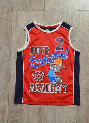 Майка для хлопчика looney tunes active basketball / 122-128
