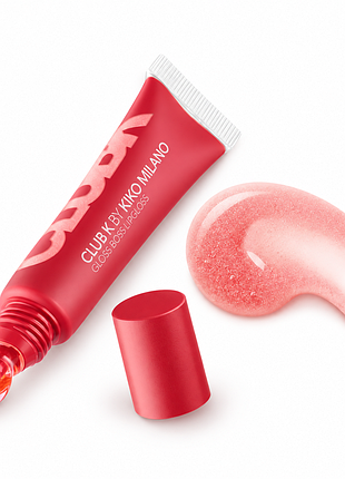 Блеск для губ kiko milano club k gloss boss lipgloss 06 just me - перламутровое розовое золото (000200-06)