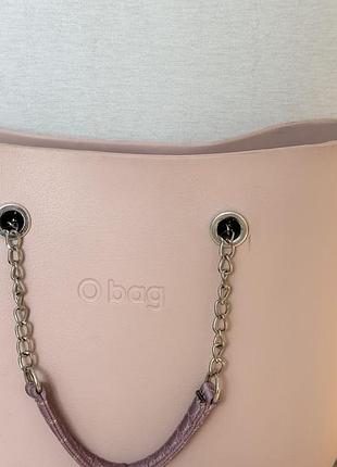 Жіноча рожева сумка o bag classic