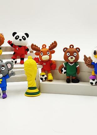 Игрушка игровые фигурки fifa world cup, 7 персонажей для детей (l_15407)