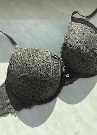 H&m, мереживний бюстгальтер з пуш-ап, р.75в