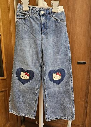 Джинси для дівчинки  hello kitty h&m