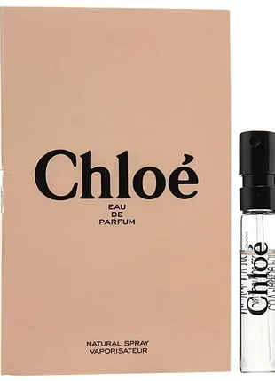 Пробник парфюмированная вода для женщин chloe leau de parfum