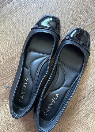Жіночі балетки carvela чорні, розмір 39