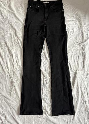 Levi’s 725 high rise bootcut jeans (w28 l34) / жіночі джинси кльош левіс з високою посадкою