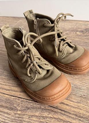 Черевики для хлопчика, хакі zara
