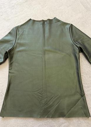 Шкіряний лонгслів s/ m 2