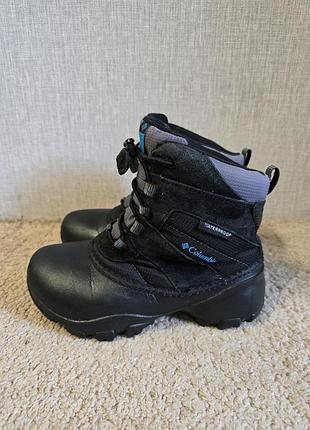 Зимние ботинки, термоботинки, снегоступы columbia. зимові чоботи columbia rope tow iii waterproof. размер 31, стелька 19,5 см.