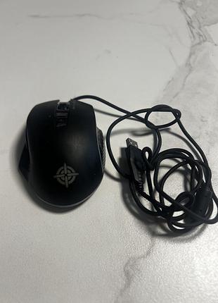 Дротова ігрова миша gamepro gm365 (black)