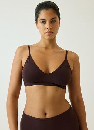 H&amp;m-xl-бюстгальтер-бралет-шоколад