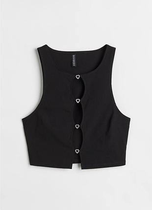 Топ жіночий h&m чорний