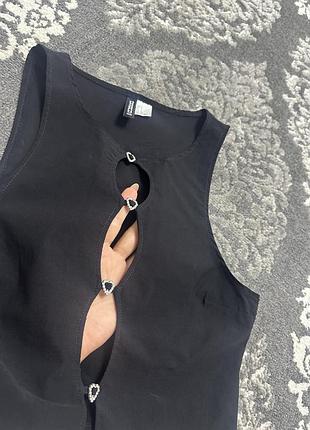 Топ жіночий h&m чорний 5