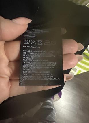 Топ жіночий h&m чорний 7