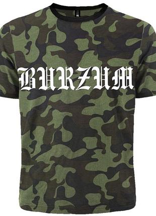 Футболка burzum - logo (камо) (rw)