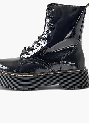 Urbanshop com ua ботинки мужские dr. martens jadon patent lamper black 26646001 размеры запитуйте