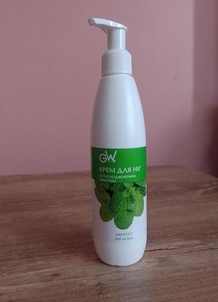 Крем для ніг з речовиною та ментолом tm green way