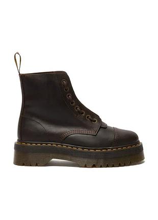 Urbanshop com ua шкіряні черевики dr. martens sinclair колір коричневий на платформі dm40910200 розміри запитуйте